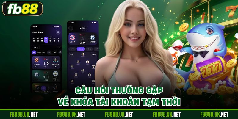 Câu hỏi thường gặp về khóa tài khoản tạm thời