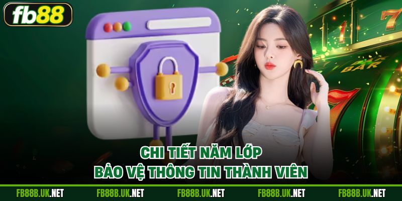 Chi tiết năm lớp bảo vệ thông tin thành viên