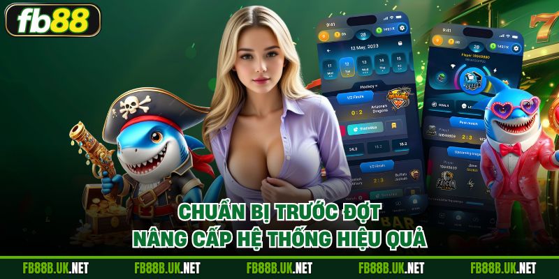 Chuẩn bị trước đợt nâng cấp hệ thống hiệu quả