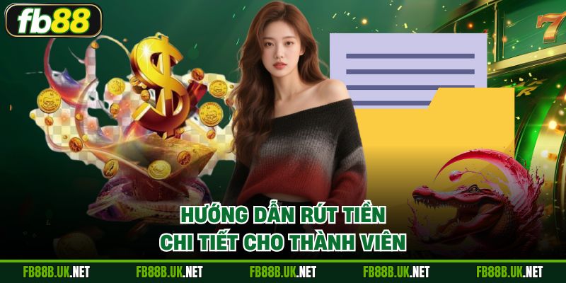 Hướng dẫn rút tiền chi tiết cho thành viên