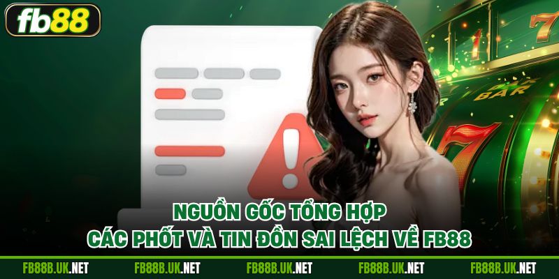 Nguồn gốc tổng hợp các phốt và tin đồn sai lệch về FB88