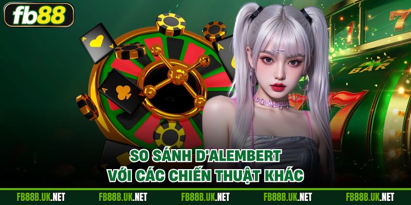 So sánh D'Alembert với các chiến thuật khác