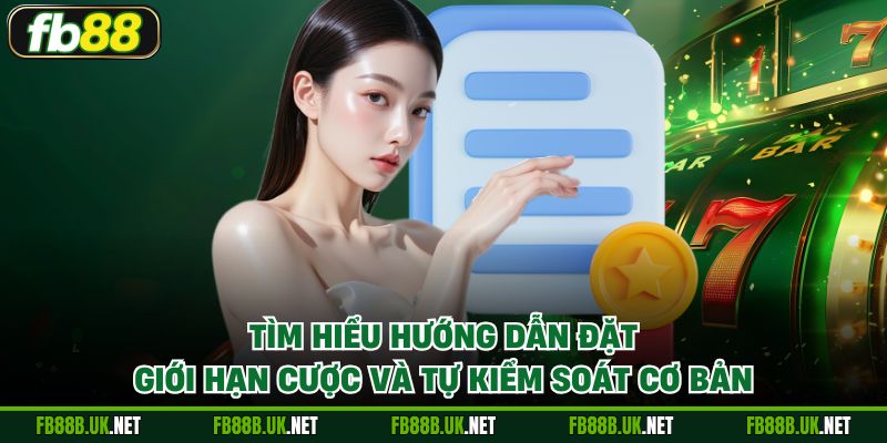 Tìm hiểu hướng dẫn đặt giới hạn cược và tự kiểm soát cơ bản